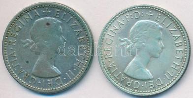 Ausztrália 1953. 1Sh Ag (2x) "II. Erzsébet" T:2,2-
Australia 1953. 1 Shilling Ag (2x) &quo...