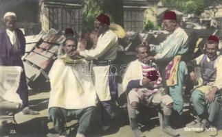 Barbiers turcs / Turkish barbers, folklore