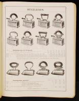 1911 Prága, Moritz Ardnt vaásrugyárának árjegyzéke ábrákkal illusztrálva, 63p /
1911 Prag, Preiskura...