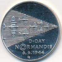 Csehország 1992. 200K Ag "A normandiai partraszállás 50. évfordulója" T:BU Czech Republic 1992. 200 Korun Ag "50th Anniversary - Normandy Invasion" C:BU