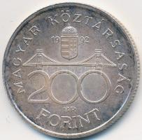1992. 200Ft Ag "MNB" T:2