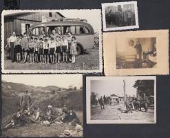 cca 1920-1957 8db Vegyes fotó, különböző méretben.