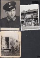 cca 1920-1957 8db Vegyes fotó, különböző méretben