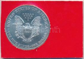 Amerikai Egyesült Államok 1999. 1$ Ag "Amerikai Sas" dísztokban T:1
USA 1999. 1 Dollar Ag ...