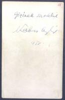 Kabos László színész dedikált fotó 9x13 cm