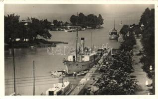 Siófok, kikötő, hajók (EK)