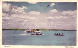 Balaton, hidroplánok