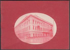 cca 1900 A Magyar Jelzálog és Hitelbank reklámfüzete, 18p