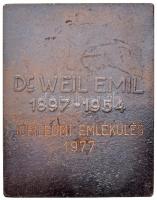Beck András (1911-1985) 1954. "Dr. Weil Emil 1897-1954", "Jubileumi Emlékülés 1977&qu...