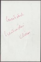Záray Márta énekesnő, Vámosi János énekes, Szentendrei Klára dalénekesnő, Tarnai Kiss László táncdal...