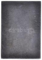 1942. "Gyorsleventék évadzáró motorkerékpáros versenye, Budapest 1942." fém plakett. Szign...