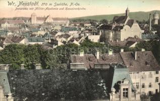 Wiener Neustadt, Militär Akademie, Kapuzinerkirche / military academy, church