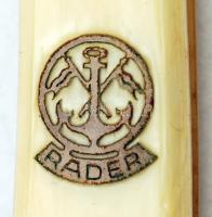 Carl Rader (Solingen) márkájú régi borotva