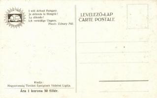 'Megvédem!' kiadja Magyarország Területi Épségének Védelmi Ligája / 'I will defend Hu...