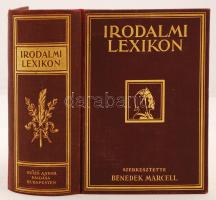 Benedek Marcell (szerk.): Irodalmi lexikon. Budapest, 1927, Győző Andor. Aranyozott kiadói egészvászon kötésben. Jó állapotban.