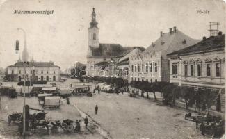 19 db régi erdélyi városképes lap: Máramarossziget (2), Brassó (3), Kolozsvár (4), Nagyvárad (3), Te...