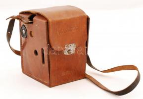 cca 1937 Régi Voigtländer Brilliant fényképezőgép, eredeti tokjában, jó állapotban