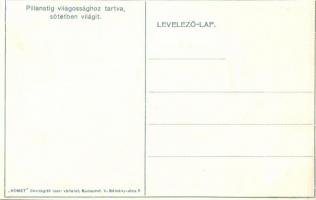 Nem, Nem, Soha! eredetileg fluoreszkáló irredenta képeslap / fluorescent postcard