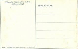 Nem, Nem, Soha! eredetileg fluoreszkáló irredenta képeslap / fluorescent postcard