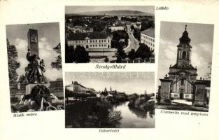 Szentgotthárd, Hősök szobra, Rába, Cisztercita rend temploma