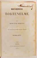 Horváth Mihály: Magyarország történelme. Hatodik kötet. Pesten, 1872, Heckenast Gusztáv. Festett lap...