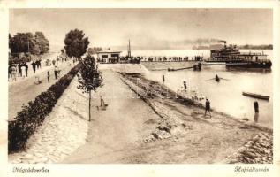 Nógrádverőce, Hajóállomás