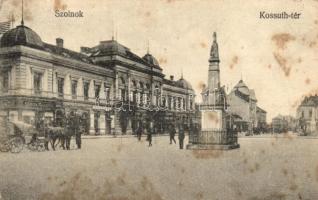 Szolnok, Kossuth tér, Sebők Nándor üzlete (fl)