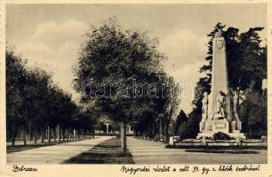 Debrecen Kriegerdenkmal Foto AK