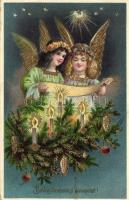 Christmas, Emb. litho