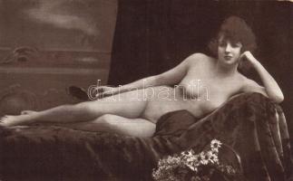 Erotic art postcard (EK)