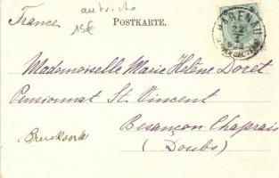 Braunau am Inn, Österreichischer Brückenabschluss; Verlag von J. C. Prechtl / bridge (EK)