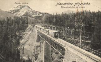 Mariazeller Alpenbahn, Oetscher / railway, train (EB)