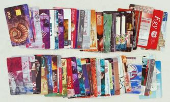 48 db különféle magyar telefonkártya