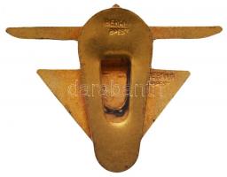 Berán Nándor (1889-1965) 1939. "VI.M.P.P. - VI. Magyar Pilóta Piknik" zománcozott fém gomb...