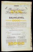 1918 a Magyar Országos Központi Takarékpénztár záloglevele