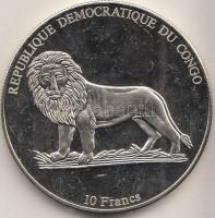 Kongó 2003. 10Fr "MG Bullnose - 1924" T:PP Congo 2003. 10 Francs CuNi "MG Bullnose - 1924" C:PP