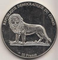 Kongó 2003. 10Fr "Lancia Lambda Torpedo - 1926" T:PP
Congo 2003. 10 Francs CuNi "Lanc...