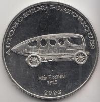 Kongó 2002. 10Fr "Alfa Romeo - 1913" T:PP
Congo 2002. 10 Francs CuNi "Alfa Romeo - 19...