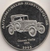 Kongó 2003. 10Fr "Citroen Trefle - 1924" T:PP Congo 2003. 10 Francs CuNi "Citroen Trefle - 1924" C:PP