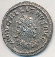 Roman Empire / Asia / Gallienus 256-257. Antoninianus Billon " IMP GALLIENVS AVG / VICTORIA GERMAN" (3.25g) T:2- cracked