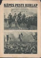 1938 Képes Pesti Hir lap. LX. évfolyam, 209.szám. A Felvidéki bevonulás. 1938. november 10.  Képes Vasárnap 1938 október 16. 42. szám (Címlap hiányzik)