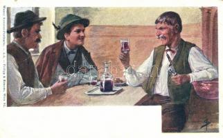 23 db RÉGI főként használatlan motívumlap; lengyel és osztrák folklór / 23 old mostly unused motive ...