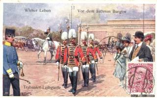 22 db RÉGI motívumlap; főleg osztrák katonai / 22 old motive cards; mostly Austrian military