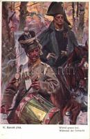 22 db RÉGI motívumlap; főleg osztrák katonai / 22 old motive cards; mostly Austrian military