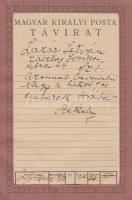 1942 Bp., Imrédy Béla (1891- 1946) pénzügyminiszter aláírása A Magyar Királyi Államvasutak Igazgatós...