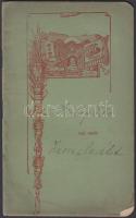 Régi iskolai füzet 1848-as motívummal díszítve