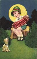 17 db vegyes régi motívum képeslap / 17 mixed topic postcards