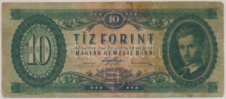 1947. 10Ft T:III,III- szennyeződés egy részén