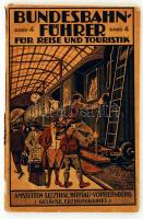 Österreichischer Bundesbahnführer für Reise und Touristik(Mit 54 Illustrationen). Gesäuse und Erzberggebiet, Amstetten-Selzthal, Hieflau-Vordenberg. Mit Benützung amtlicher Daten bearbeitet von Hans Biendl und Ludwig Sinek. Wien, 1926. Kiadói papírkötés, képekkel illusztrált, gerincnél szakadt, egyébként jó állapotban / paperback with fault