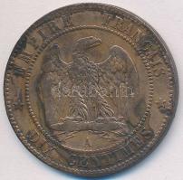 Franciaország/Második Császárság 1854A 10c Br "III. Napóleon" T:2- France/Second Empire 1854A 10 Centies Br "Napoleon III" C:VF